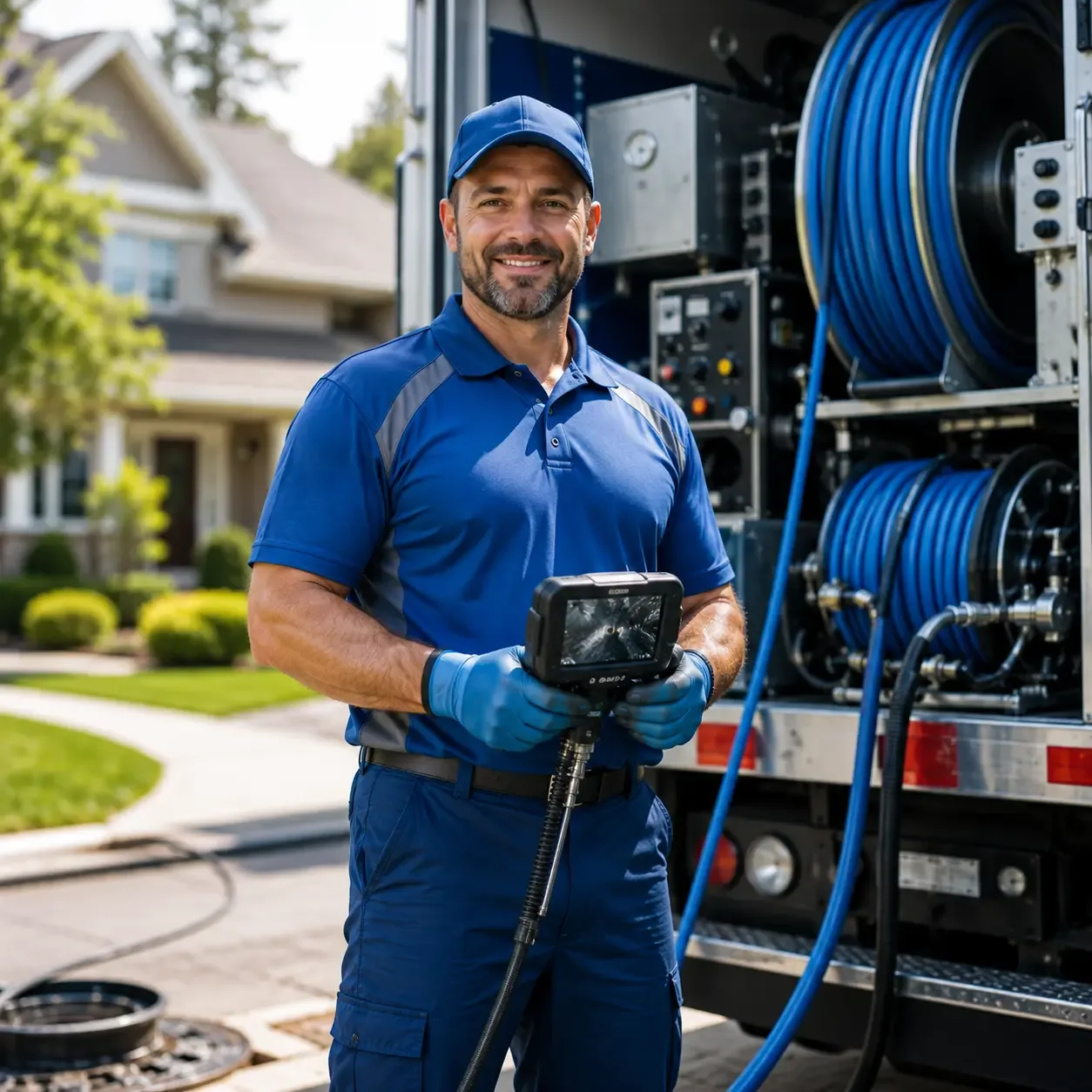 Local outdoor drain cleaning specialists in Lanse, PA